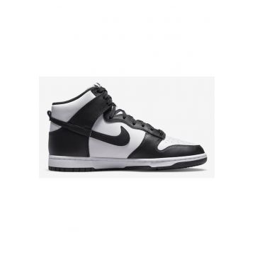 Tenisi barbati -  Dunk High - Piele - Alb/Negru