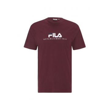 Tricou  Bedburg - barbati - croiala regulata - burgundy - bumbac