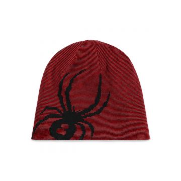 Caciula Barbati Reversible Red One Size