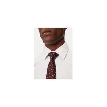 Cravata barbati -  304238086 - Matase - One Size INTL - Negru