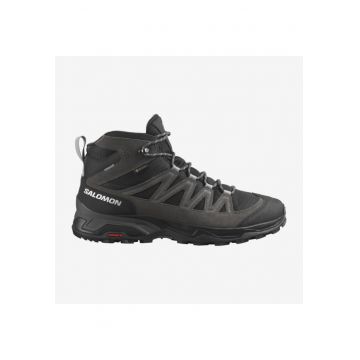 Ghete sport barbati X Ward Leather Mid -  Piele - Negru