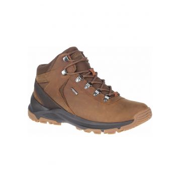 Ghete trekking impermeabile barbati Erie Mid LTR J500121 -  Piele naturala - Maro
