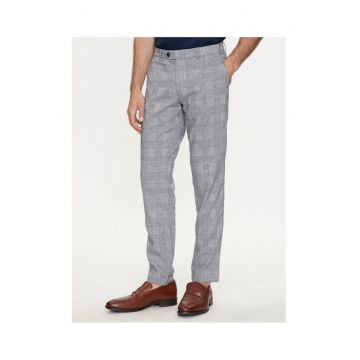 Pantaloni barbati -  303758882 - Lyocell/Poliester - Albastru - Albastru