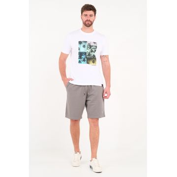 Pantaloni scurti din amestec de bumbac