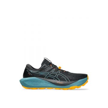 Pantofi Alergare Trail Barbati Asics Gel-trabuco 13 Gtx Black Atlantis Blue