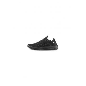 Pantofi sport nautic barbati  302673506 - Sintetic - Negru