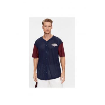 Tricou barbati -  302534845 - Poliester reciclat - L INTL - Albastru