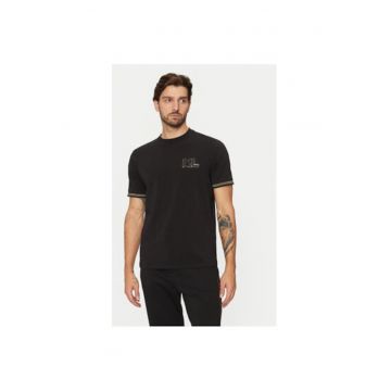 Tricou barbati -  304612589 - Bumbac - Negru