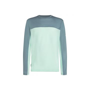 Bluza Barbati Icebreaker Merino 125 Cool-lite Sphere Ls Cb Mint Blue Ash