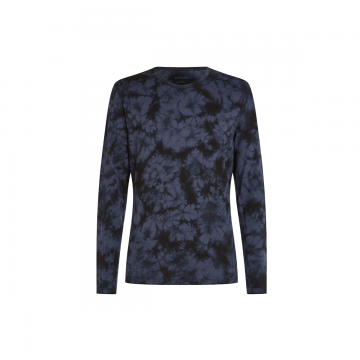 Bluza Barbati Merino 200 Oasis Ls Crew Cloud Dye Graphite Black Cd