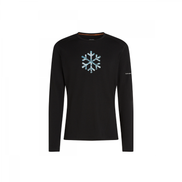 Bluza Barbati Merino 200 Oasis Ls Crew Pow Black