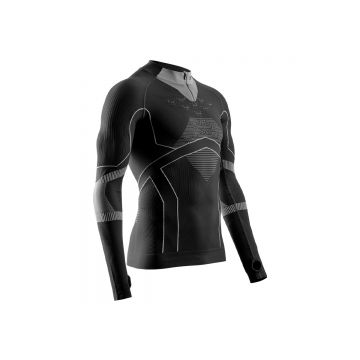 Bluza Barbati X-bionic Energy Accumulator Light Half Zip X Black Light Grey