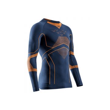 Bluza Barbati X-bionic Energy Accumulator Light Marine Orange