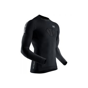 Bluza Barbati X-bionic Invent 4 0 Running Ls Black Charcoal