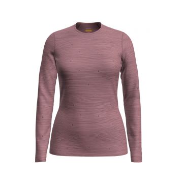 Bluza Femei Icebreaker 200 Oasis Ls Crewe Ski Crystal