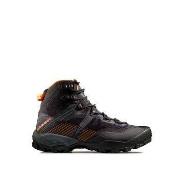 Bocanci Drumetie Barbati Mammut Ducan Ii High Gtx Black   Dark Tangerine