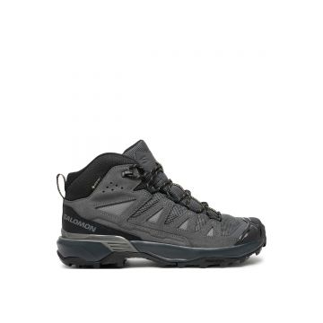Bocanci Drumetie Barbati Salomon X Ultra 360 Mid Gtx Castlerock Asphalt Kelp