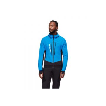 Jacheta Barbati Mammut Aenergy So Hybrid Hooded Blue Black