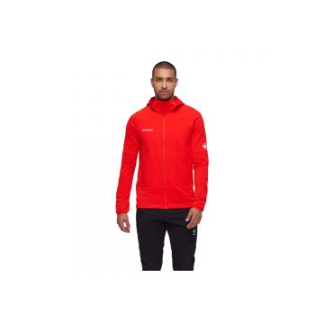 Jacheta Barbati Mammut Massone Ml Hooded Mammut Red