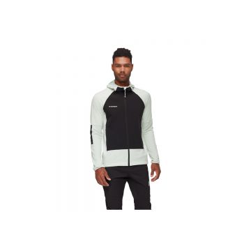 Jacheta Barbati Mammut Massone Ml Hooded Silve Sage Black