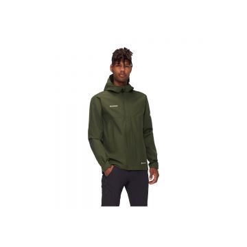 Jacheta Barbati Mammut Treeline Light Hs Hooded Dark Marsh