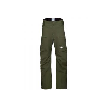 Pantaloni Schi Barbati Mammut Stoney Hs Thermo Dark Marsh
