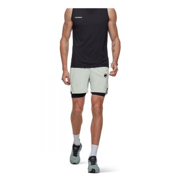 Pantaloni Scurti  Mammut Barbati Aenergy Tr 2in1 Sage Black