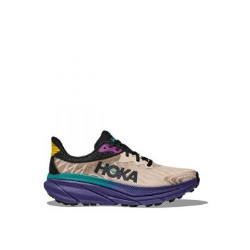 Pantofi Alergare Trail Barbati Hoka Challenger Atr 7 Oatmeal Mountain Iris