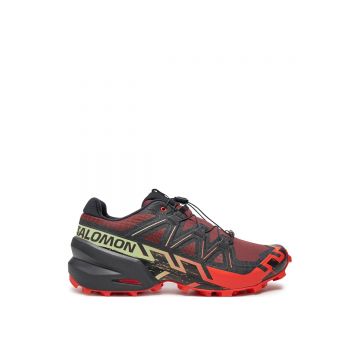 Pantofi Alergare Trail Barbati Salomon Speedcross 6 Rum Raisin Cherry
