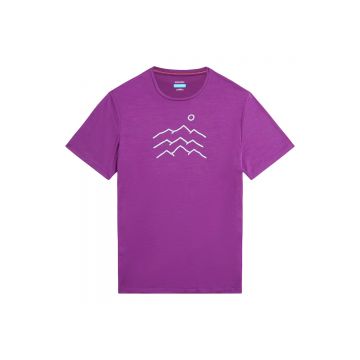 Tricou Barbati Icebreaker Merino 125 Cool-lite Sphere Ss Across Passion