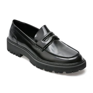 Pantofi ALDO negri, BIGTHINK001, din piele naturala lacuita