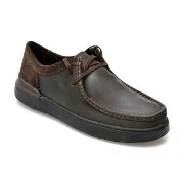 Pantofi CLARKS maro, COULIWA, din piele naturala