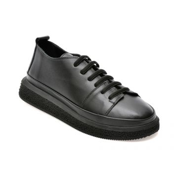 Pantofi GRYXX negri, 431300, din piele naturala