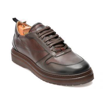 Pantofi LE COLONEL maro, 64804, din piele naturala