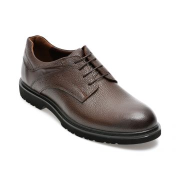 Pantofi OTTER maro, 40402, din piele naturala