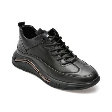 Pantofi sport GRYXX negri, M91672, din piele naturala