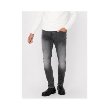 Blugi Barbati -  208503099 - Bumbac - Poliester - Gri - Gri