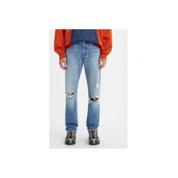 Blugi barbati -  303341794 - Bumbac - Albastru