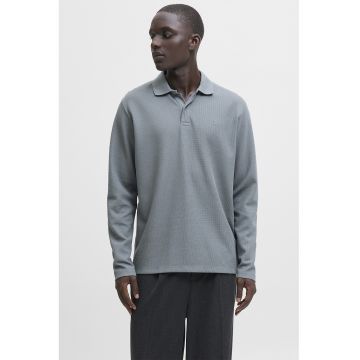 Bluza polo cu model uni