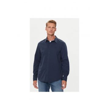 Camasa barbati -  304288081 - Bumbac - S INTL - Albastru