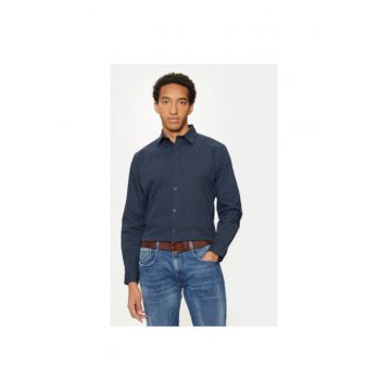 Camasa barbati -  304796517 - Bumbac - XL INTL - Albastru
