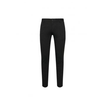 Pantaloni barbati -  208502887 - Viscoza/Poliester - Gri