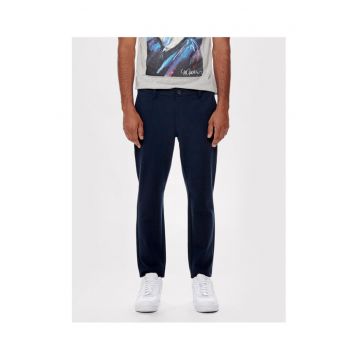 Pantaloni barbati -  208502900 - Poliester/Viscoza - Albastru - Albastru