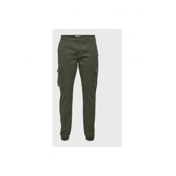 Pantaloni barbati -  301844891 - Bumbac - Verde