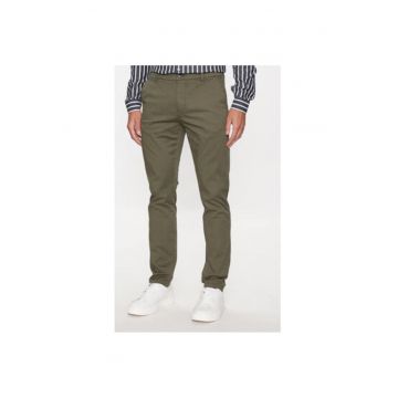 Pantaloni barbati -  303196097 - Bumbac - Verde