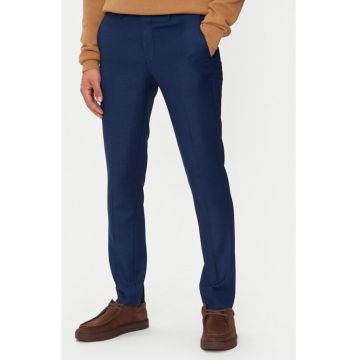 Pantaloni barbati -  304513749 - Poliester reciclat/Lana - Albastru