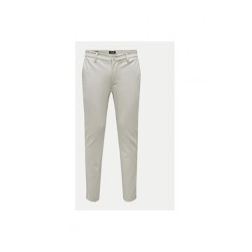 Pantaloni barbati -  304695100 - Viscoza/Poliester - Bej