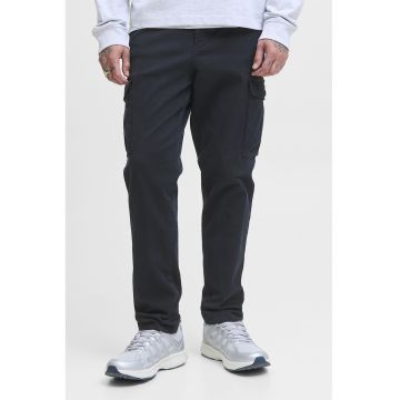 Pantaloni cargo din amestec de bumbac