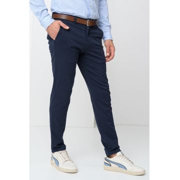 Pantaloni chino cu o curea Marco Franco