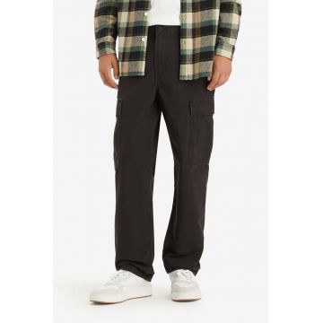 Pantaloni relaxed fit cargo drepti